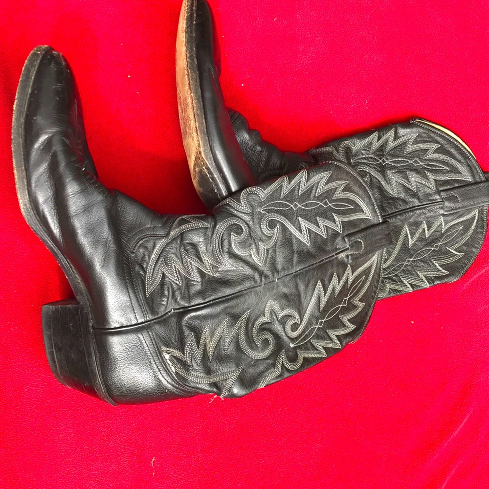 Exquisite Dan Post men’s embroidered boots.